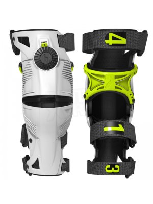 Коленна шина Mobius X8 Braces WHITE/YELLOW